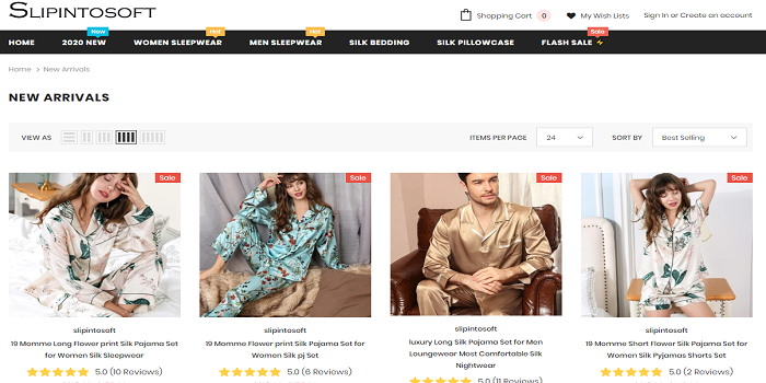 silk pajamas set for men